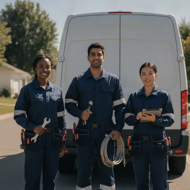 Heat Pump Installer team in Cypress